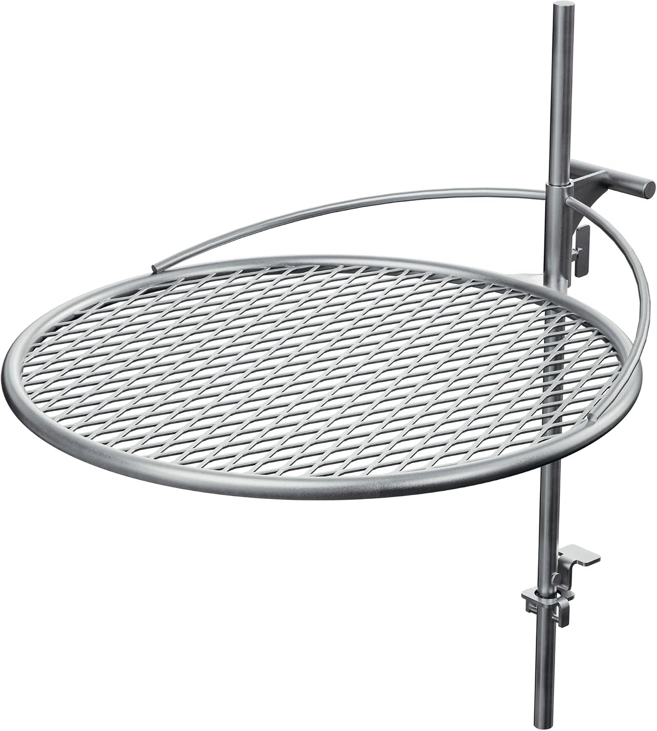 Camping Cooking Fire Pit - Parrilla de Acero Inoxidable de 24