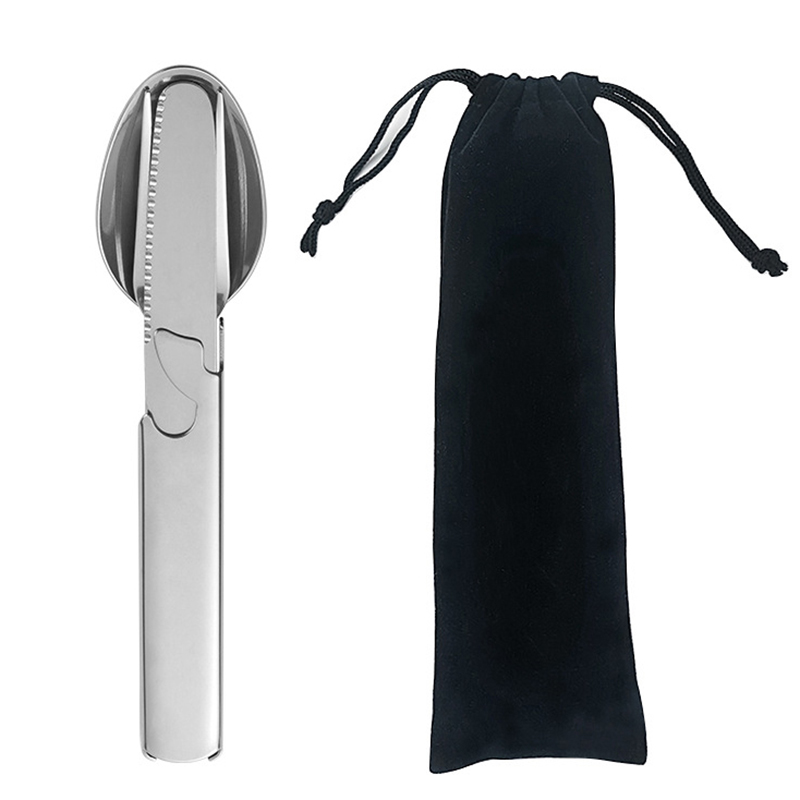 Camping Cooking Trangia - 4 unids/set portátil de acero inoxidable