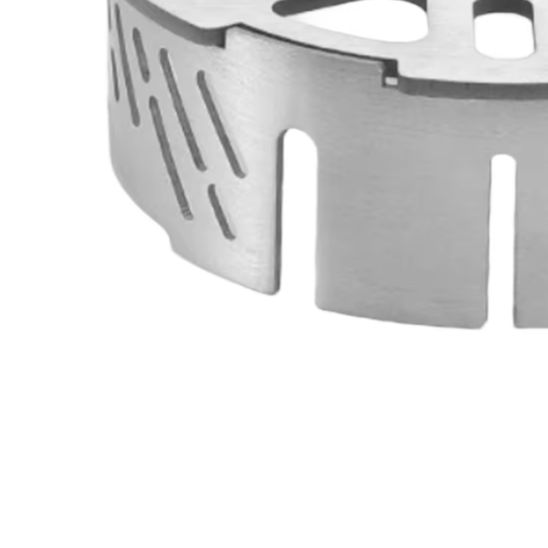 Camping Cooking Ring - Anillo cortavientos de acero inoxidable para