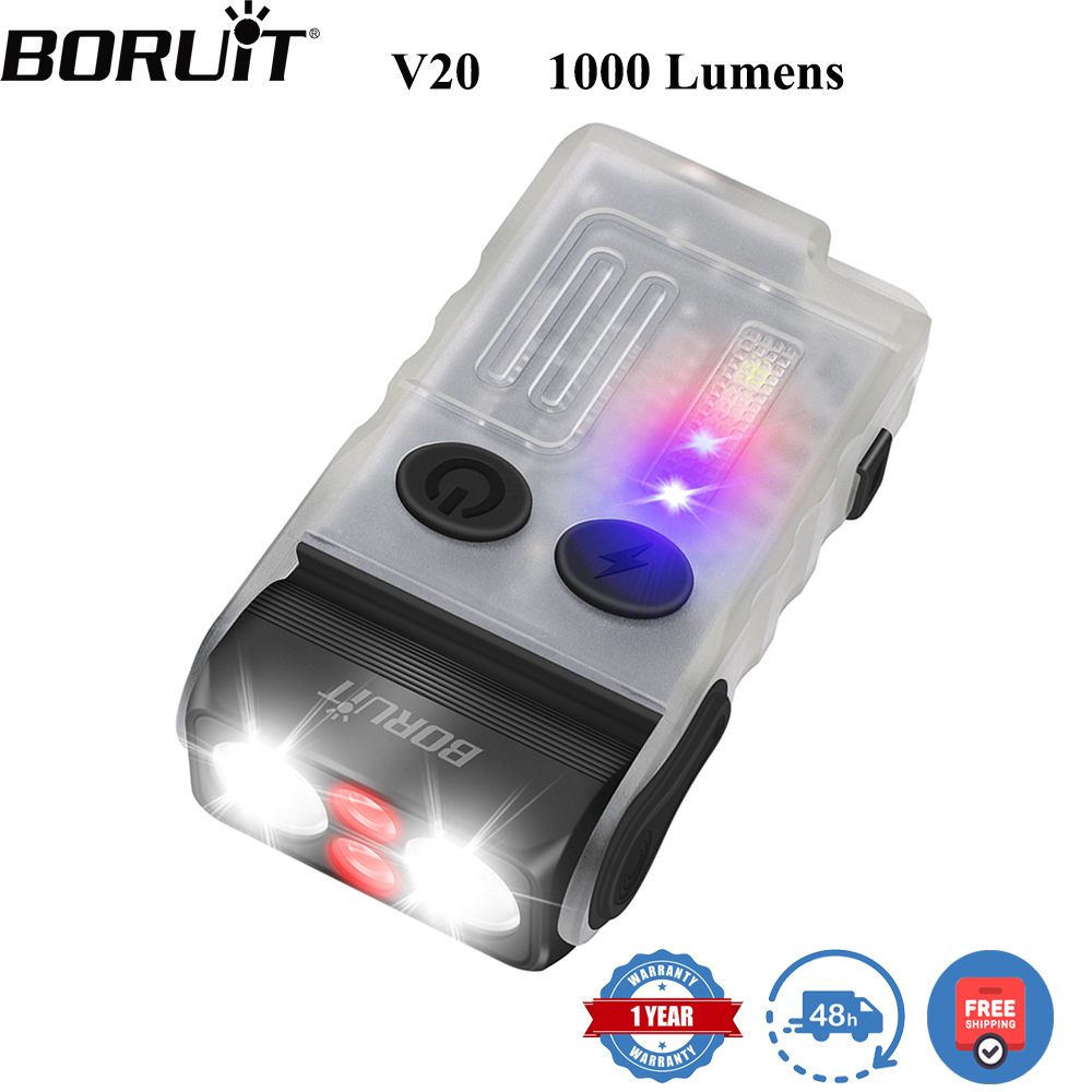 Camping Cooking Fish - Linterna LED EDC con Fluorescencia y