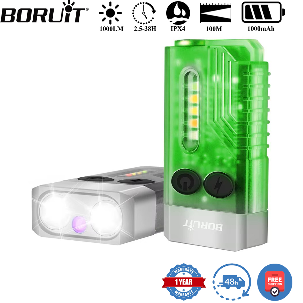 Camping Cooking Fish - BORUiT V10 llavero UV LED EDC