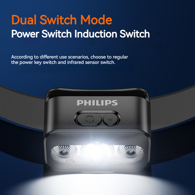 Philips-linterna frontal LED c - Camping Cooking Fish reseña y precio