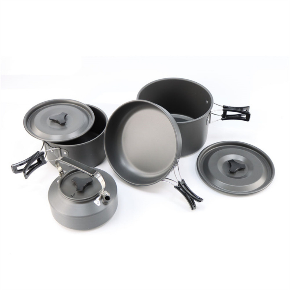 Juego de Cocina para Acampar a - Camping Cooking Set Large reseña y precio