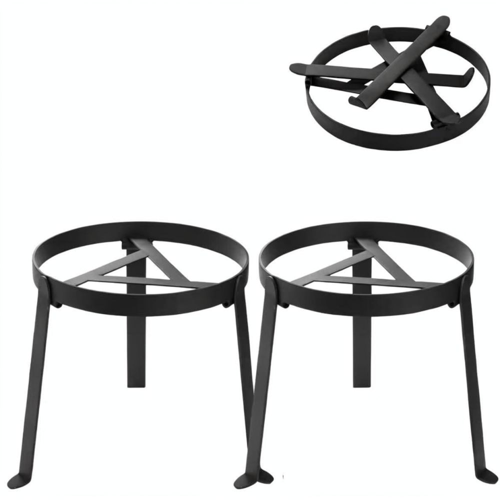 Trípode portátil plegable para - Camping Cooking Fire Pit reseña y precio
