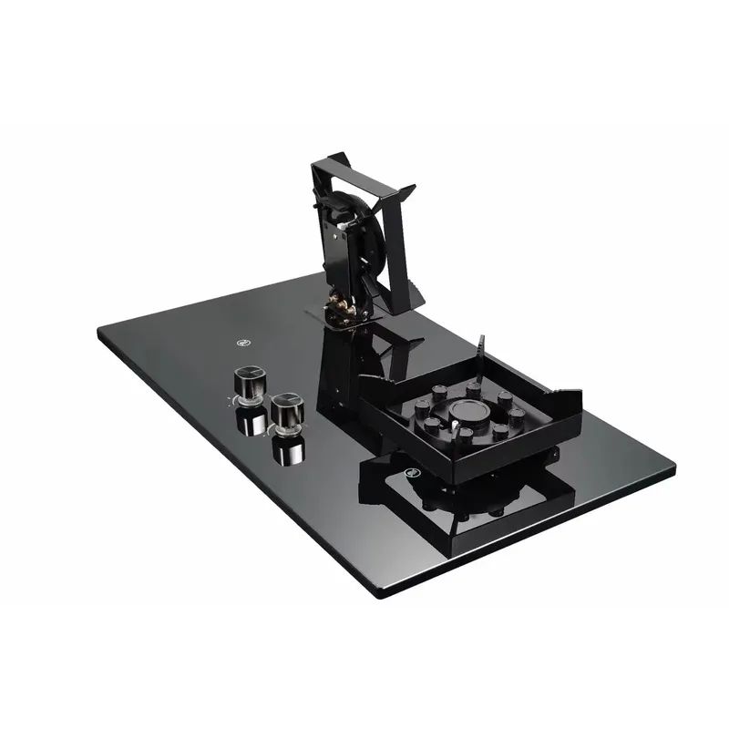 Estufa de gas portátil con dob - Camping Double Cooking Stove reseña y precio
