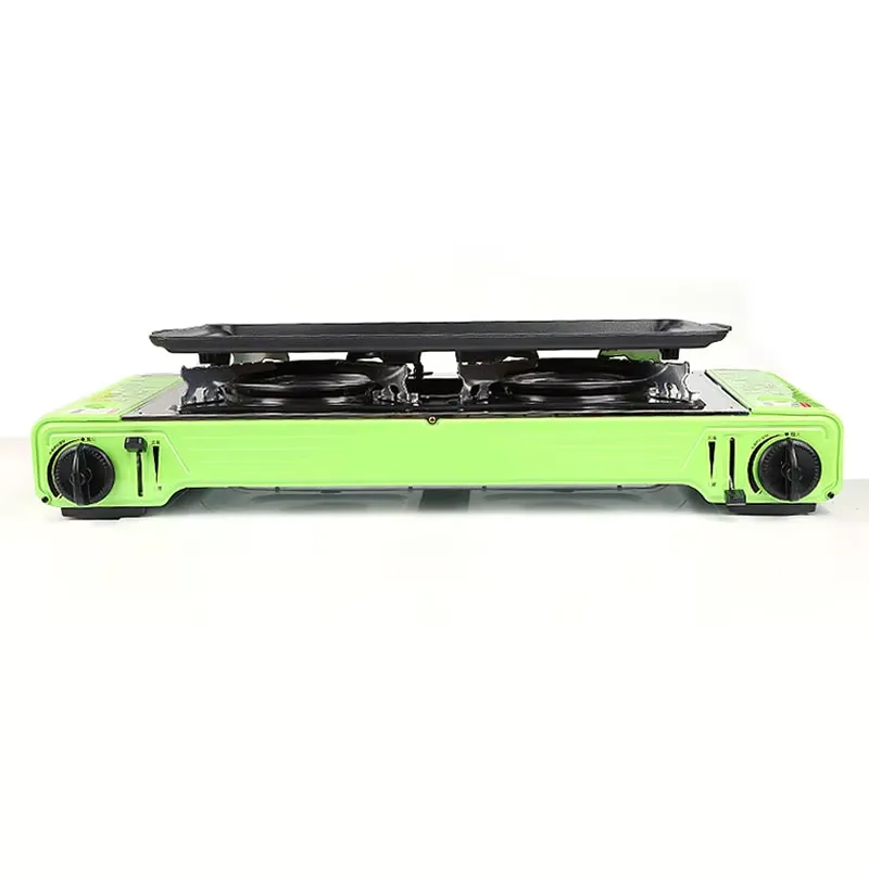 Mesa de Camping Portátil para  - Camping Double Cooking Stove reseña y precio