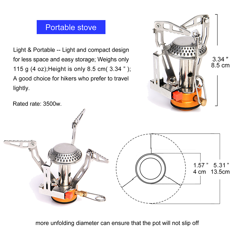 Widesea-Juego de utensilios de - Camping Cooking Set For 4 reseña y precio