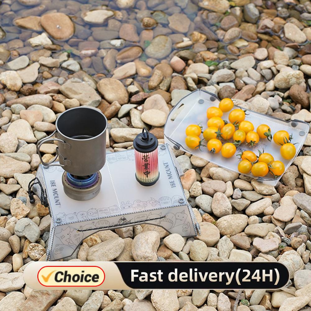 Mini mesa de Camping plegable  - Camping Cooking Multi Tool reseña y precio