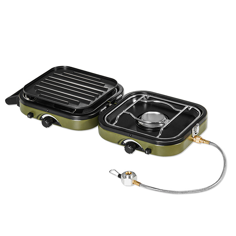 Estufa de Gas Plegable de Dobl - Camping Double Cooking Stove reseña y precio