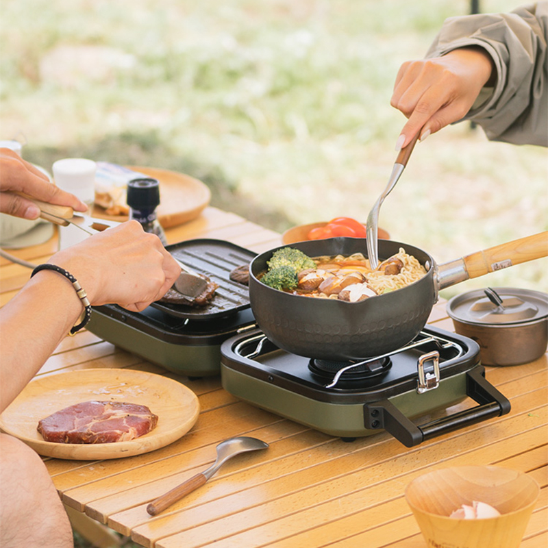 Estufa de Gas Plegable de Dobl - Camping Double Cooking Stove reseña y precio