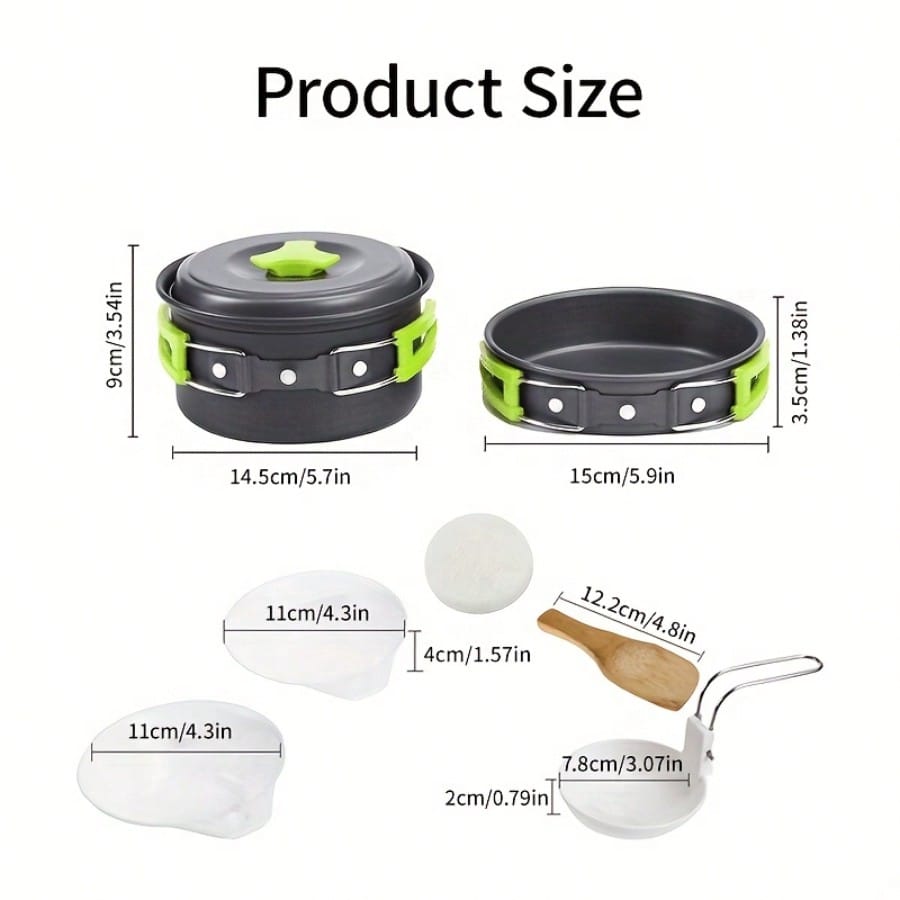 Juego de Cocina para Camping:  - Camping Cooking Backpack reseña y precio