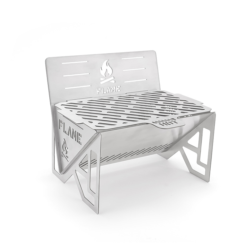 Estufa de leña para exteriores - Camping Cooking Fire Pit reseña y precio