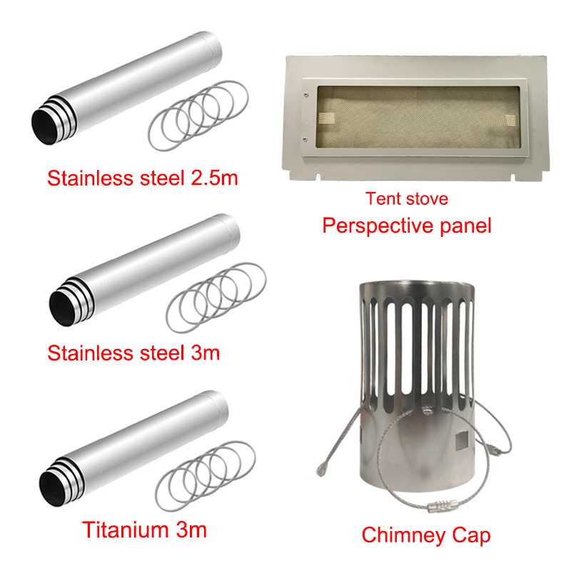 Tapa de chimenea para estufa d - Camping Cooking Wood Stove reseña y precio