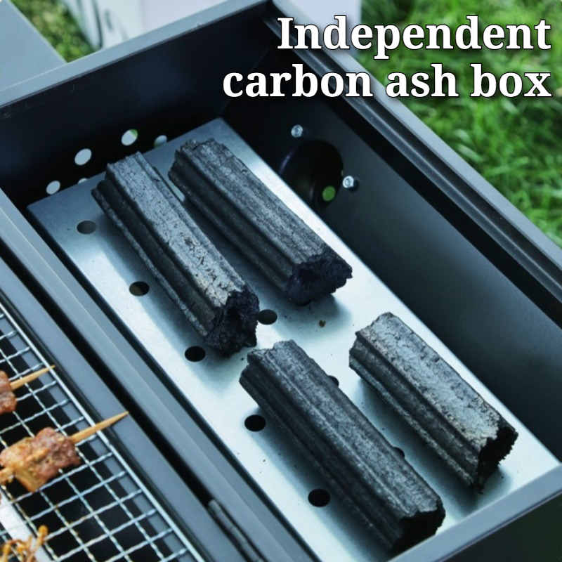 Parrilla de barbacoa de acero  - Camping Double Cooking Stove reseña y precio