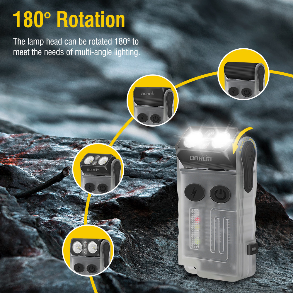 Linterna LED EDC con Fluoresce - Camping Cooking Fish reseña y precio