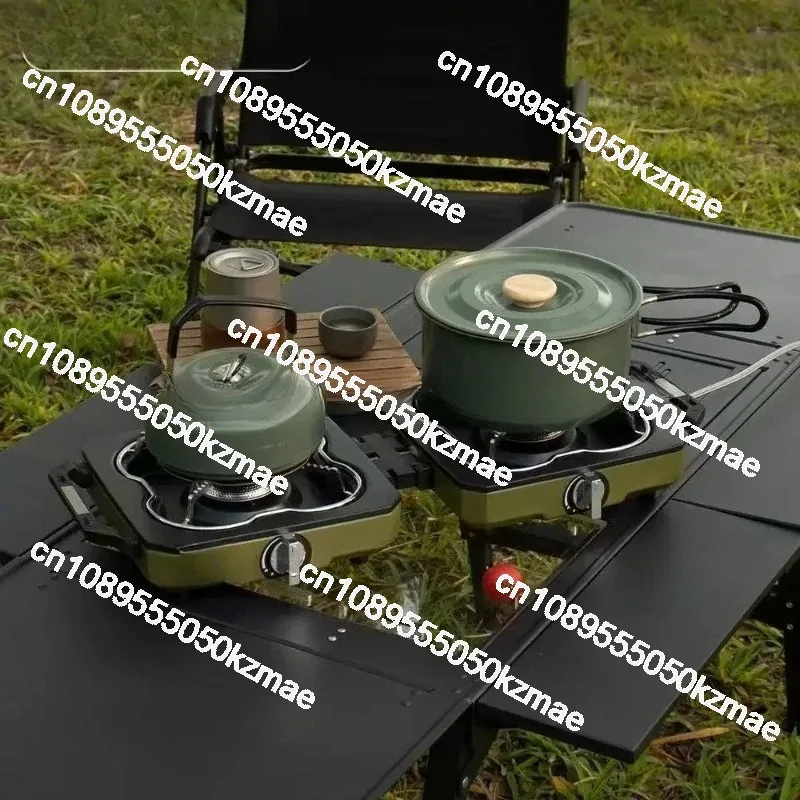 Estufa de Camping Portátil de  - Camping Double Cooking Stove reseña y precio