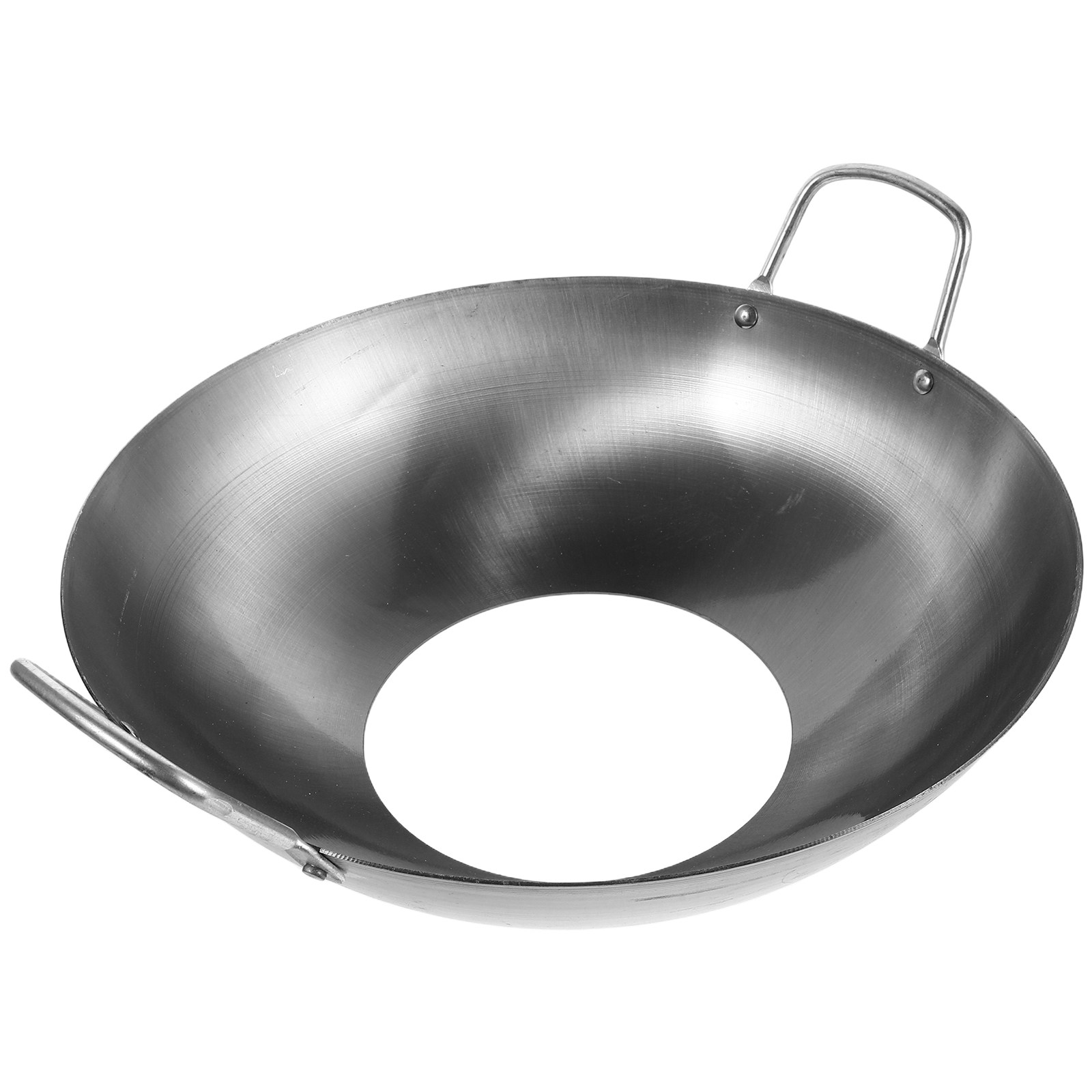 Anillo de hierro para wok, sop - Camping Cooking Wok reseña y precio