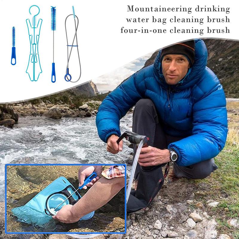 Kit de cepillo de limpieza par - Camping Cooking Backpack reseña y precio