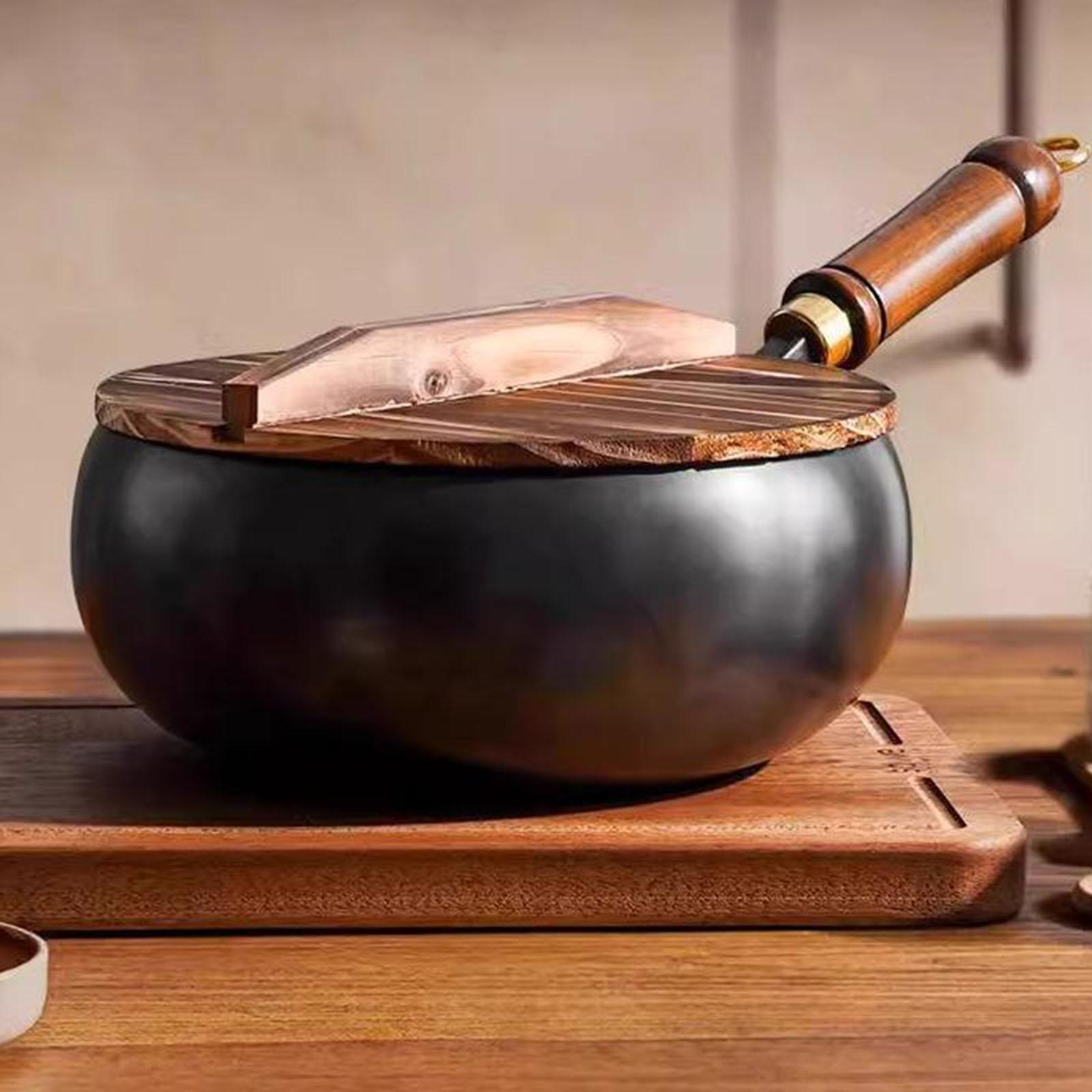 Wok chino sin recubrimiento, t - Camping Cooking Wok reseña y precio