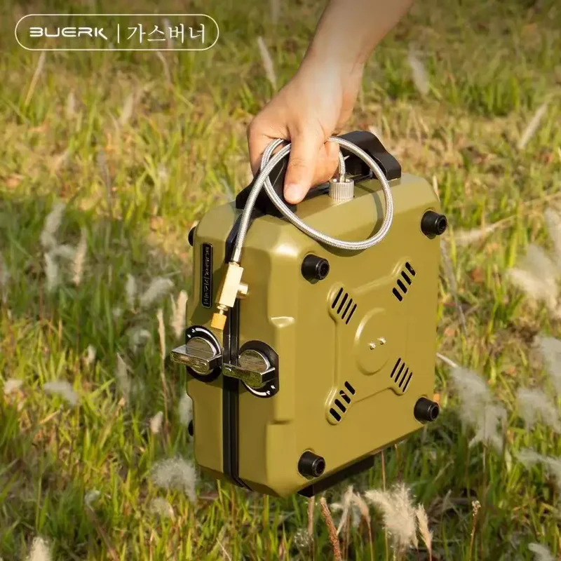 Estufa de Camping BUERK, quema - Camping Double Cooking Stove reseña y precio
