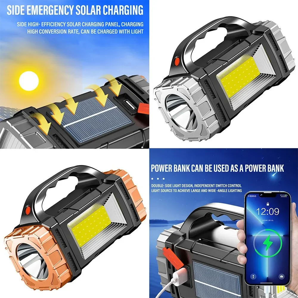 Nueva Linterna LED Solar Recar - Camping Cooking Fish reseña y precio