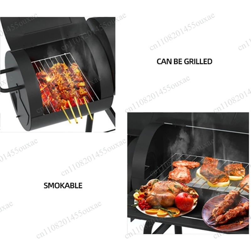 Parrilla de carbón de doble ca - Camping Double Cooking Stove reseña y precio