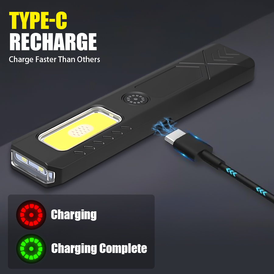 Linterna LED recargable de man - Camping Cooking Fish reseña y precio