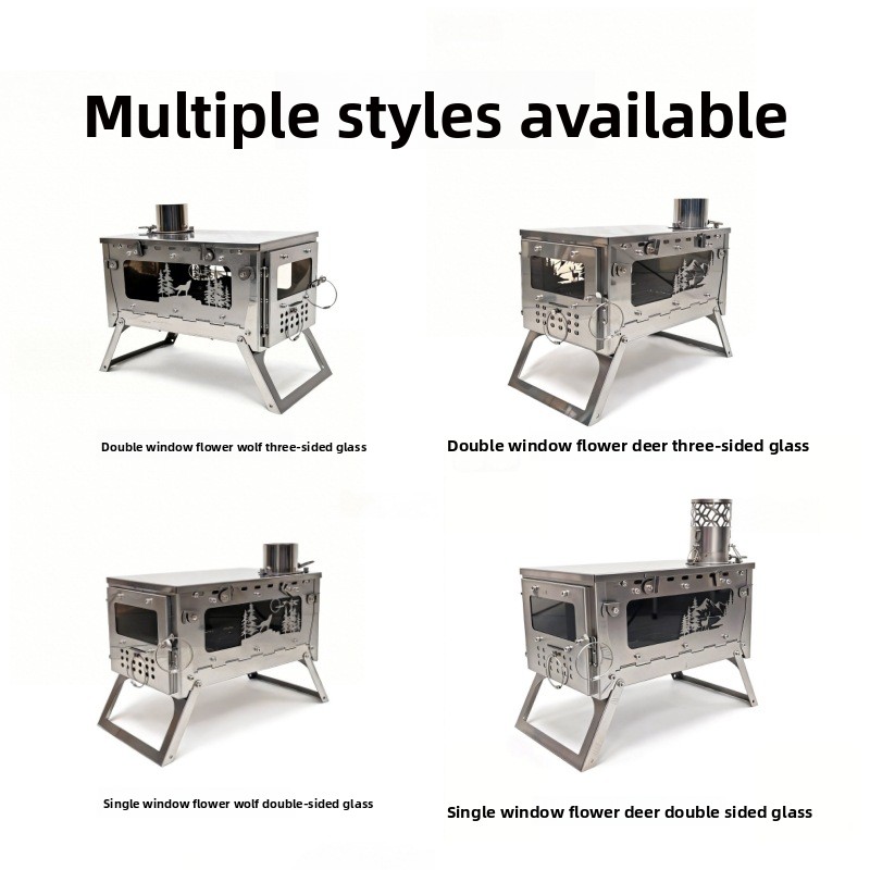 Estufa de Leña Plegable Portát - Camping Cooking Wood Stove reseña y precio