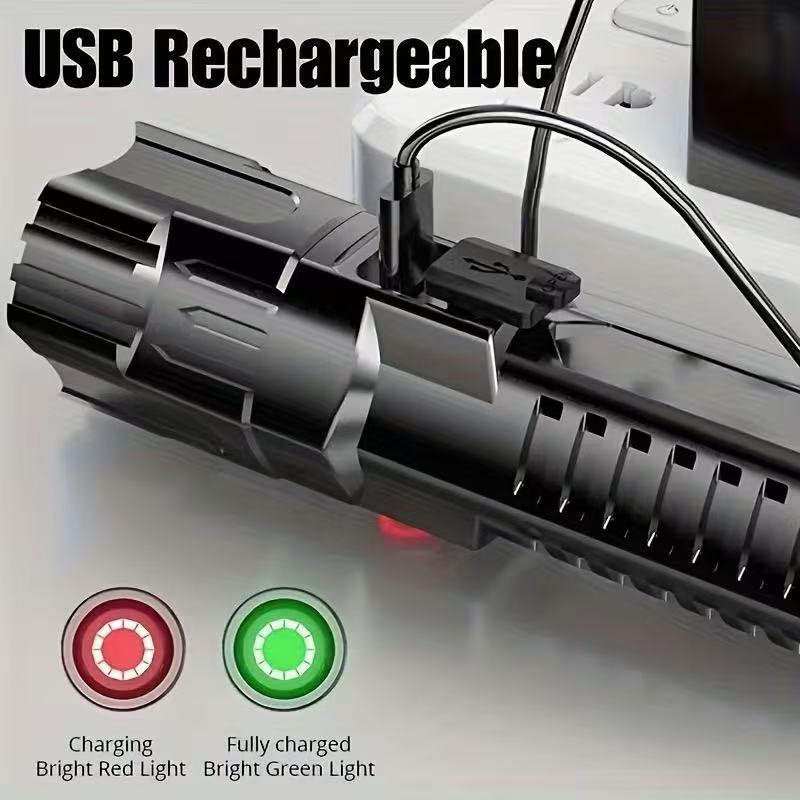 Nueva linterna Led de alta pot - Camping Cooking Fish reseña y precio