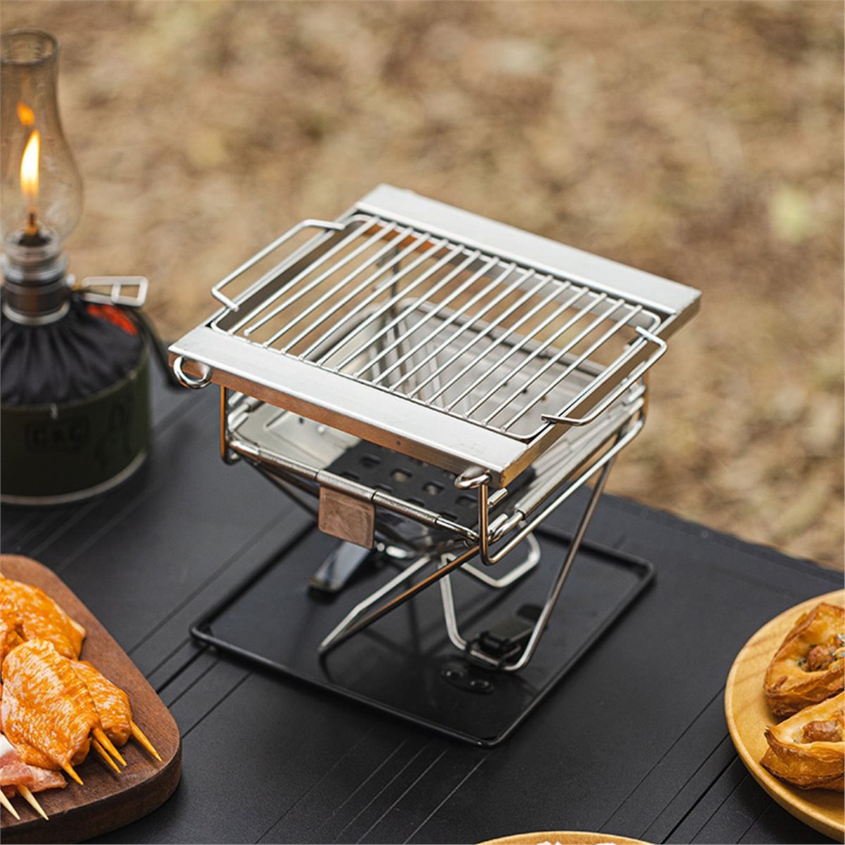 Parrilla Plegable para Acampar - Camp Grill Portable Folding reseña y precio