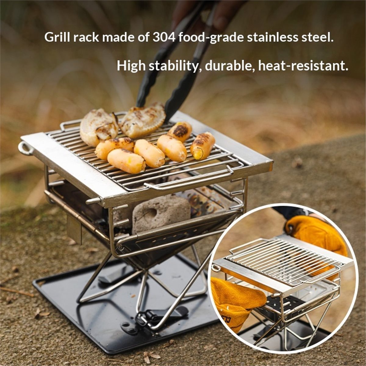 Parrilla Plegable para Acampar - Camp Grill Portable Folding reseña y precio