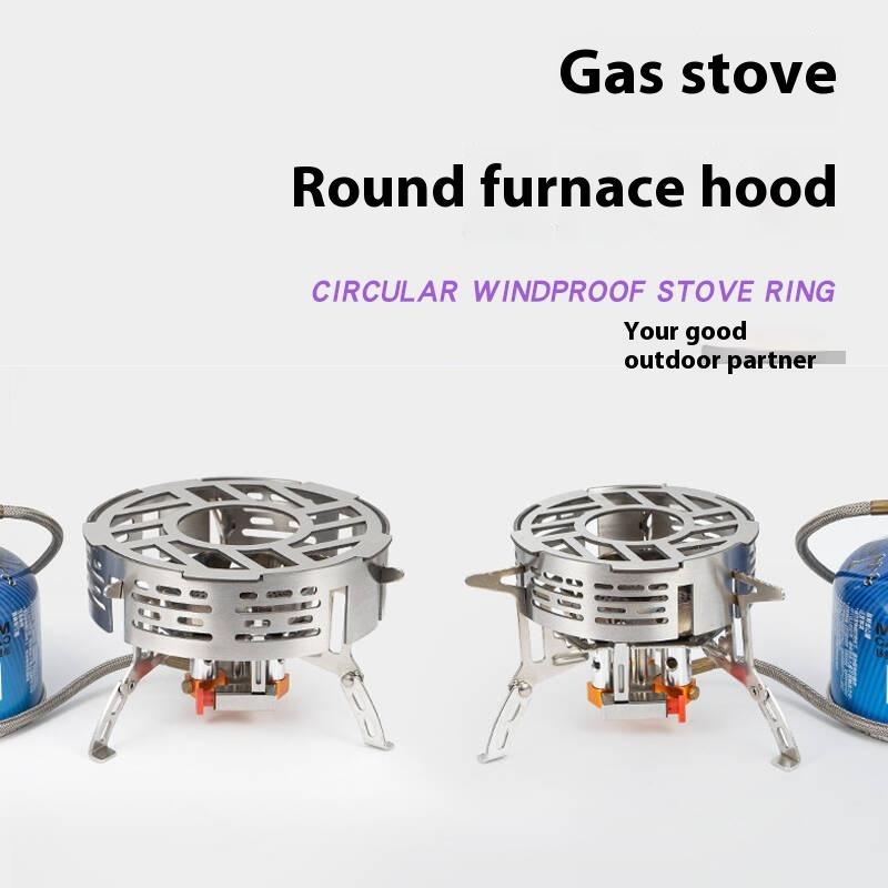 Estufa al aire libre parabrisa - Camping Cooking Ring reseña y precio