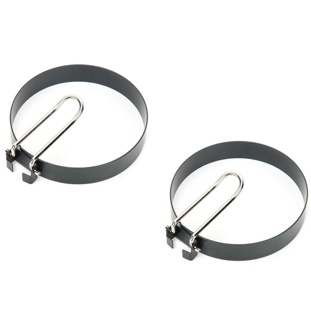 2 Moldes Redondos de Acero Ino - Camping Cooking Ring reseña y precio
