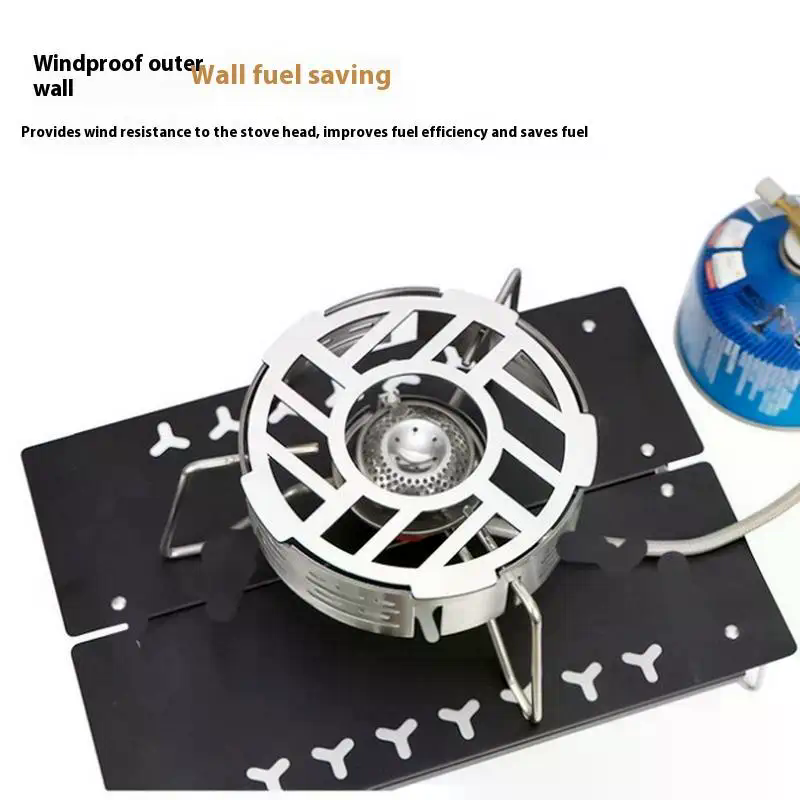 Estufa al aire libre parabrisa - Camping Cooking Ring reseña y precio