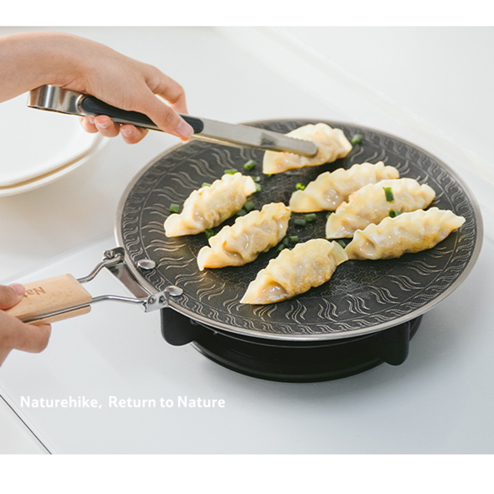 Naturehike - Plancha de acero  - Camping Cooking Wok reseña y precio