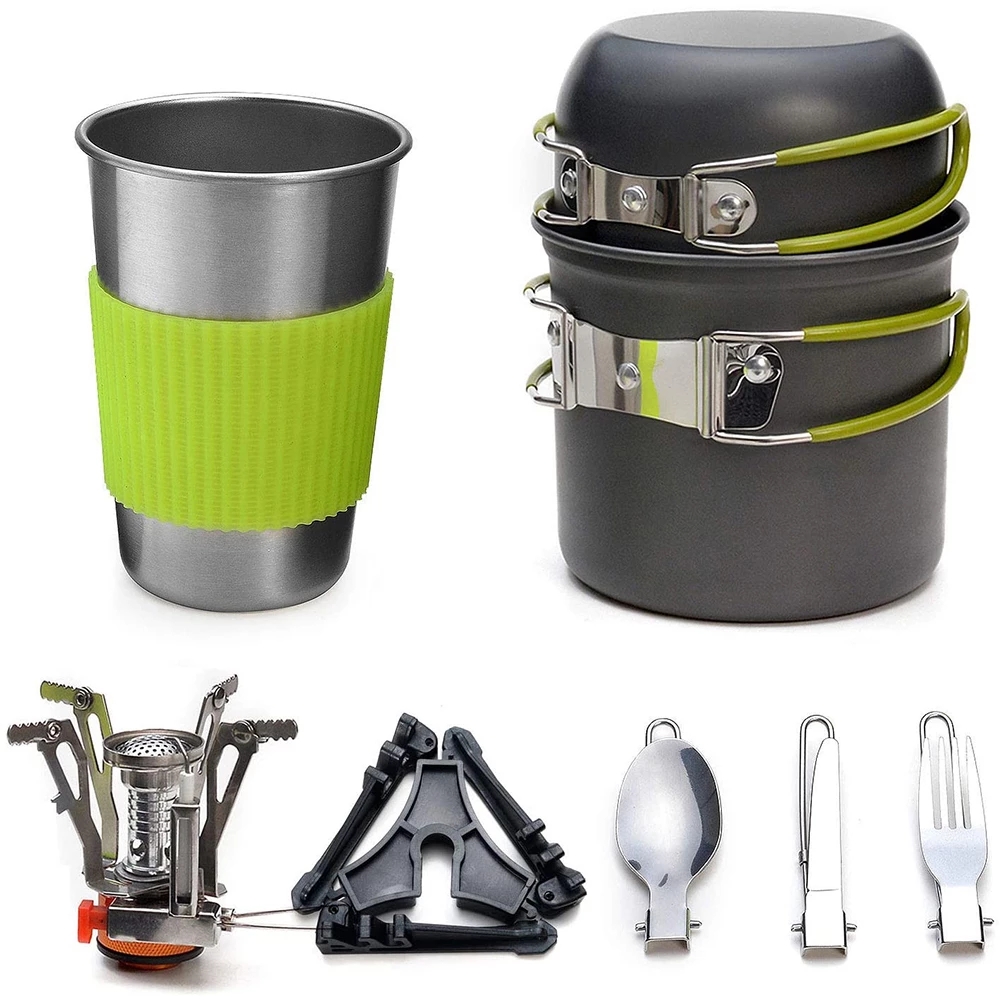Kit de utensilios de cocina pa - Camping Cooking Fire Pit reseña y precio